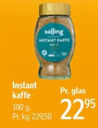 Føtex Salling instant kaffe tilbud
