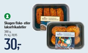 Føtex Skagen fiskerestaurant fiskefrikadeller tilbud