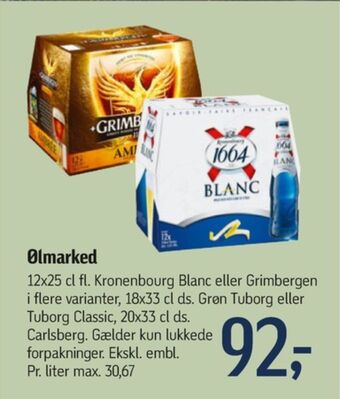 Føtex Blanc øl tilbud