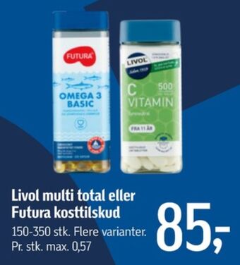 Føtex Futura fiskeolie tilbud