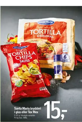 Santa maria tortillachips