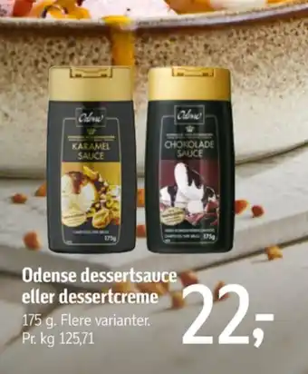 Føtex Odense dessert sauce flydende tilbud