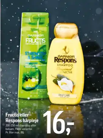 Føtex Respons shampoo tilbud