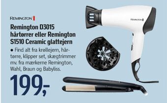 Føtex Remington hårtørrer tilbud