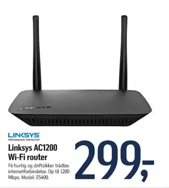 Føtex Linksys router tilbud