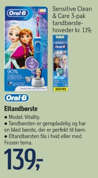 Føtex Braun oral-b eltandbørste tilbud