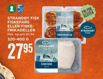 MENY Strandby fisk fiskefars tilbud