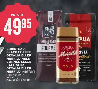 Christgau kaffebønner - hele