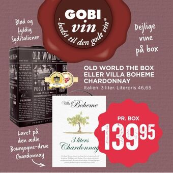 MENY Ukendt italiensk rødvin tilbud