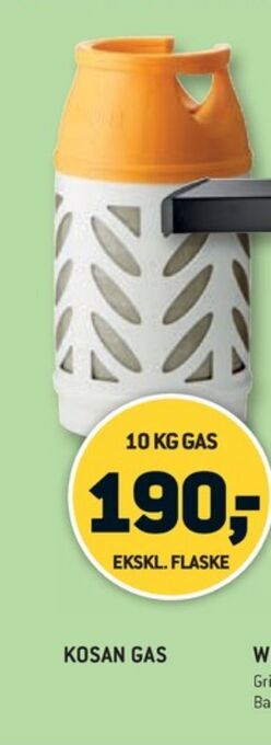 XL-BYG Kosan gasflaske tilbud