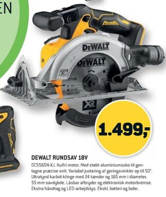 Dewalt rundsav