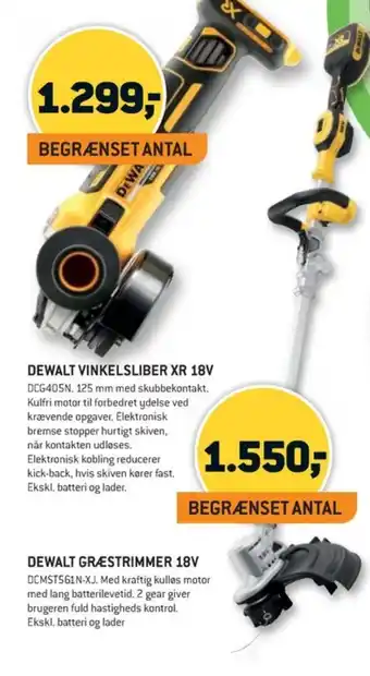 Dewalt græstrimmer