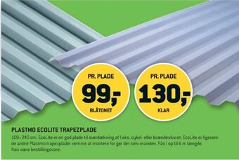 XL-BYG Plastmo trapezplader tilbud