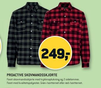 XL-BYG Proactive by jbs skjorte tilbud