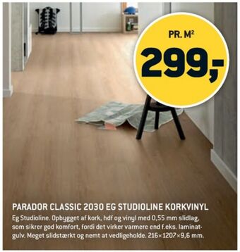 XL-BYG Parador korkvinyl tilbud