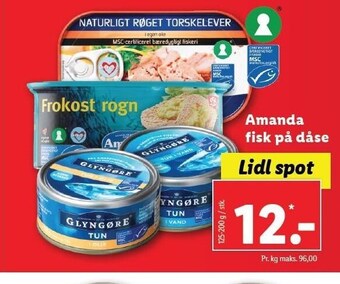 Fisk på dåse
