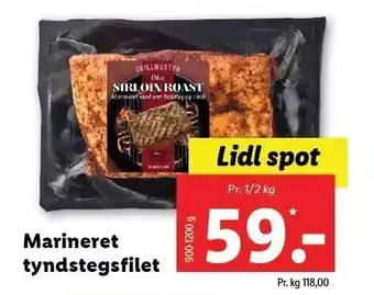 Lidl Tyndstegsfilet tilbud