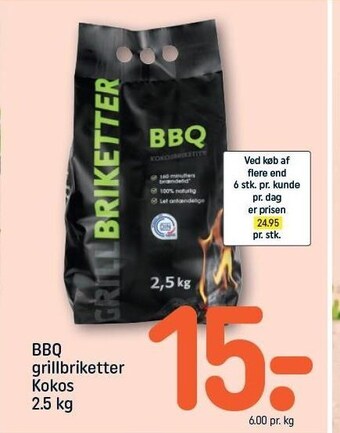 REMA 1000 Grillbriketter tilbud