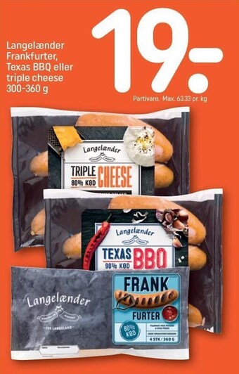 REMA 1000 Pølser tilbud