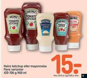 REMA 1000 Ketchup el. Mayo tilbud