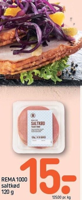 REMA 1000 Saltkød tilbud