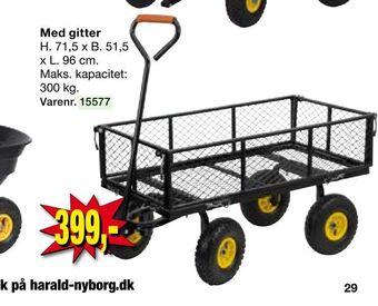 Harald Nyborg Med gitter tilbud