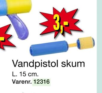 Harald Nyborg Vandpistol skum tilbud