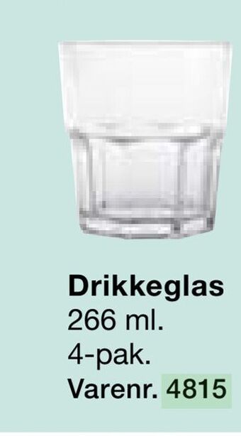 Harald Nyborg Drikkeglas tilbud