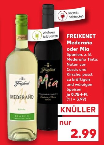 Kaufland DE FREIXENET mederaño oder mia tilbud