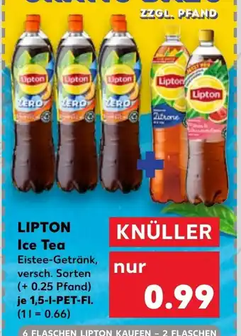 Kaufland DE Lipton Ice Tea tilbud