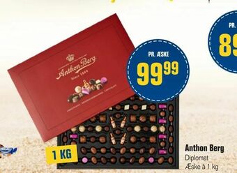 Otto Duborg Anthon Berg tilbud