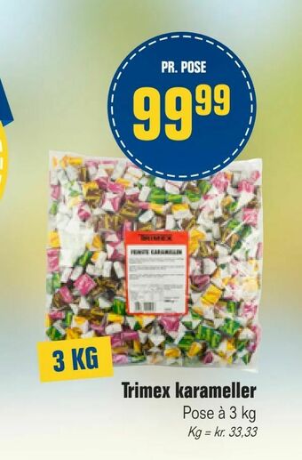 Trimex karameller