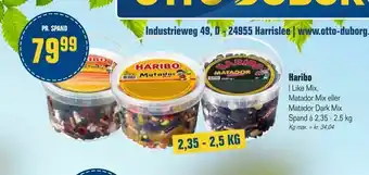 Otto Duborg Haribo tilbud