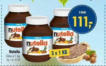 Otto Duborg Nutella tilbud