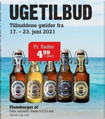 Poetzsch Padborg Flensburger øl tilbud