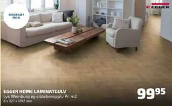 Davidsen Egger laminatgulv tilbud