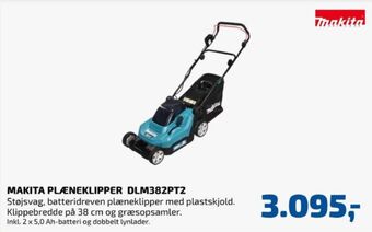 Davidsen Makita plæneklipper tilbud
