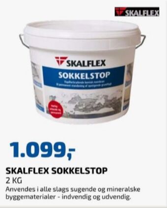Davidsen Skalflex sokkelstop tilbud