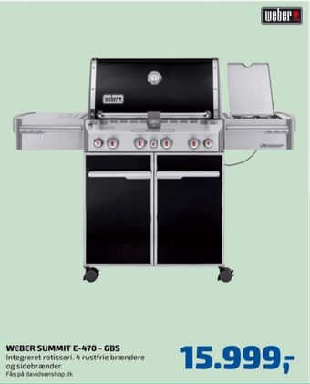 Davidsen Weber gasgrill tilbud