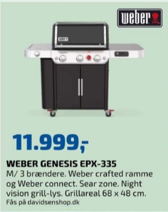Davidsen Weber gasgrill tilbud