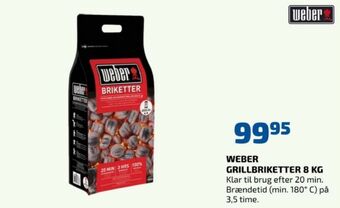 Davidsen Weber grillbriketter tilbud