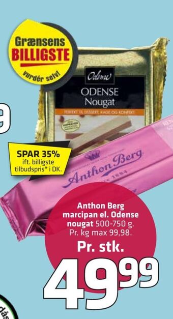 Fleggaard Odense nougat tilbud