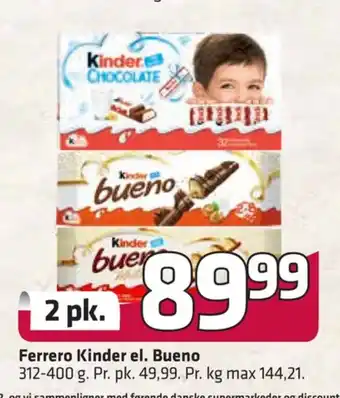 Bueno chokoladestænger