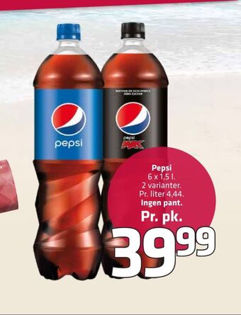 Fleggaard Pepsi cola tilbud
