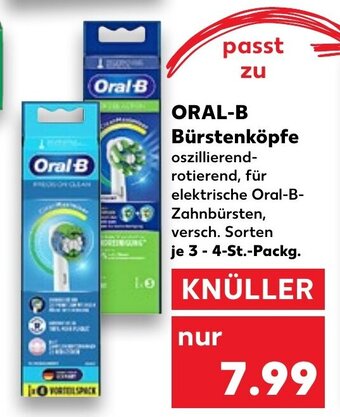 Kaufland Oral-b bürstenköpfe tilbud