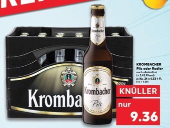 Kaufland Krombacher Pils Oder Radler tilbud