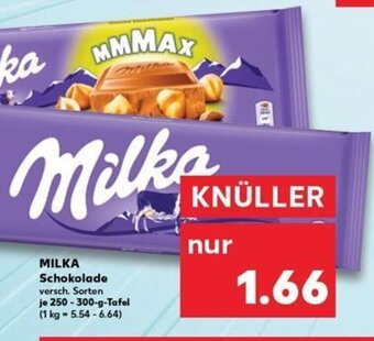 Kaufland DE Milka Schokolade tilbud