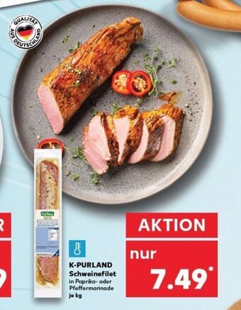 Kaufland K-Purland Schweinefilet tilbud