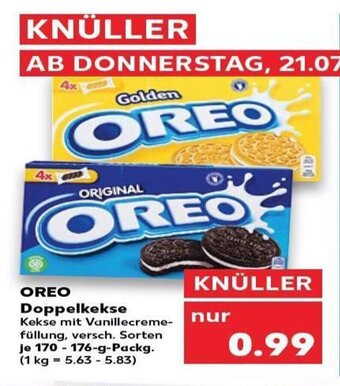 Kaufland OREO Doppelkekse tilbud