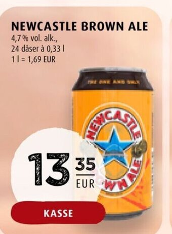 Scandinavian Park Newcastle Brown Ale tilbud